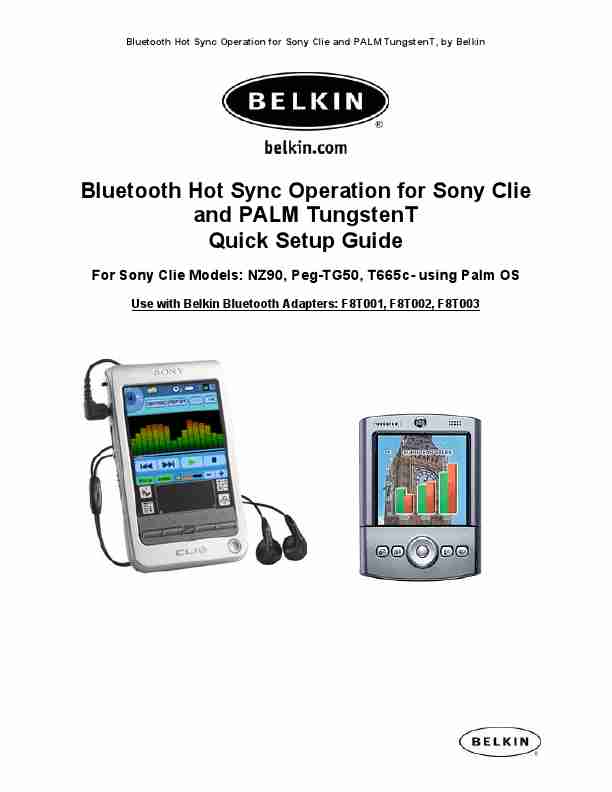 Belkin Bluetooth Headset PEG-TG50-page_pdf